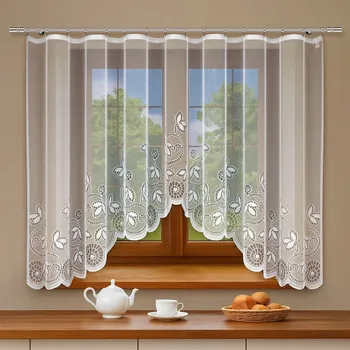 Záclona Moderní Záclony Do Obýváku Qubik (ZH7)