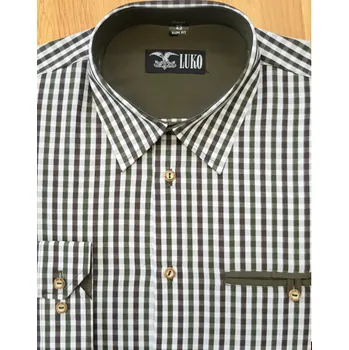 Pánská košile Luko F192217 pánská košile dlouhý rukáv Velikost: 40