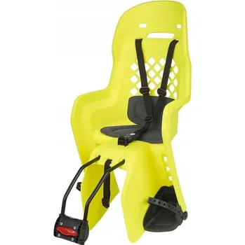 cyklosedačka Zadní dětská sedačka na kolo Polisport Joy žlutá