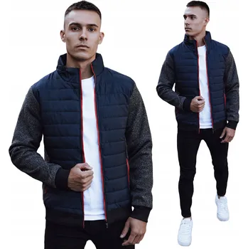 Moto oblečení DStreet pánská prošívaná bunda bez kapuce TX4857 velikost L