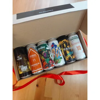 Pivo Balíček ležáků z 6ti malých pivovarů 6x0,5l