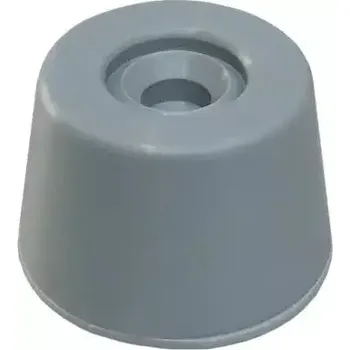 Těsnění do okna a dveří K2/1857 Zarážka dveří velká šedá pryž 38x26 mm