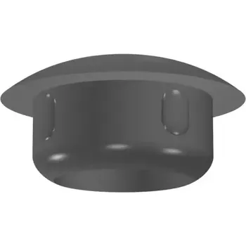 krytka na šroub Zátka kruhová do otvoru 12 x 15 x 8,4 černá