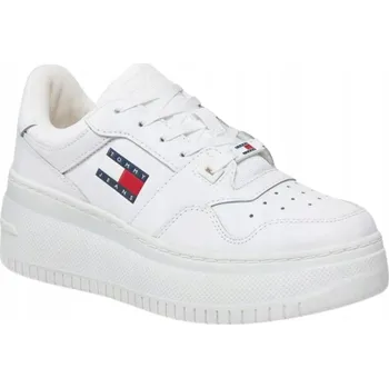 Dámské tenisky Tommy Jeans Polobotky EN0EN02506 41 TJW Retro Basket Flatform ESS