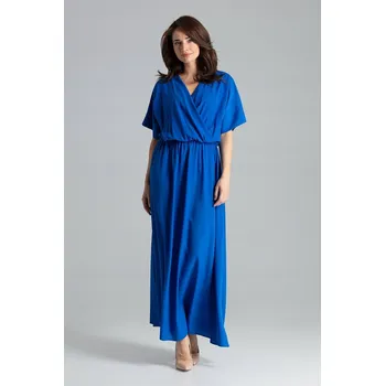 Dámské šaty Šaty Model L055 Safírová - Lenitif M