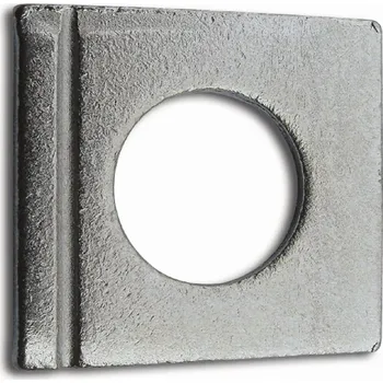 podložka Podl. pro I tyče DIN 435 ocel 11x22x22x4,6 (M10) TZN