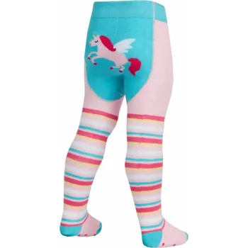 Dětské punčocháče Jednorožec růžové 68/80