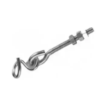 Vázací drát Hák houpačkový kyvný se závitem M12x180mm Zn