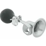 houkačka - klakson kovová poštovní - Chrom, 180mm