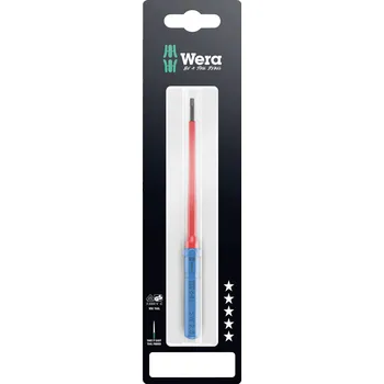 Šroubovák Wera Kraftform Kompakt VDE 64 i 2,5 x 157 mm TIE SB pro elektrotechniky inbus výměnné bity s rukojetí 2.5 mm
