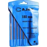 Pilník jehlový sada s držadlem šestidílná 180/2