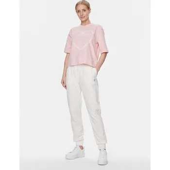 Pánské tričko Guess T-Shirt V4RI07 K8FQ4 Růžová Boxy Fit XS