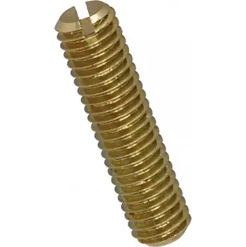 Šroub Šroub stavěcí DIN 551 mosaz M4x4