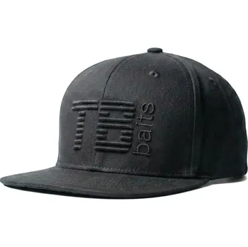 Kšiltovka TB Baits Kšiltovka Snapback 3D Logo Black