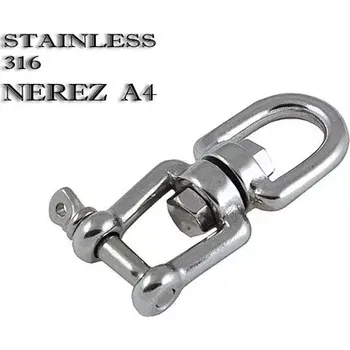 Železářství Obrtlík oko-vidlice 10mm nerez A4