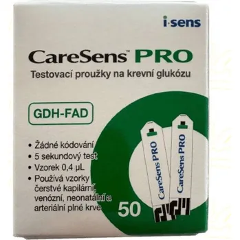 I-Sens CareSens Pro testovací proužky 50 ks