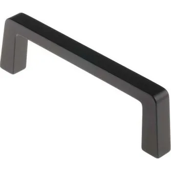 Nábytkové kování Rukojeť barva Černá, Hliník skryté úchyty, délka: 134mm x 40 mm x 12.2mm 120mm Pinet