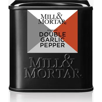 Koření Mill & Mortar Bio pepř s dvojitým česnekem, 50 g