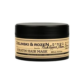 Zielinski & Rozen Pink Pepper, Elemi, Cinnamon, Leather Keratin Maska na vlasy