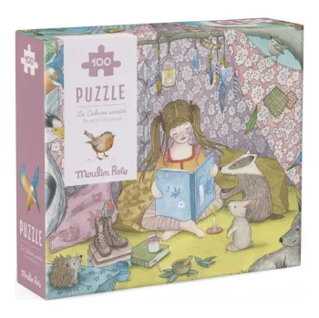 Puzzle Puzzle Tajná skrýš 100 dílků