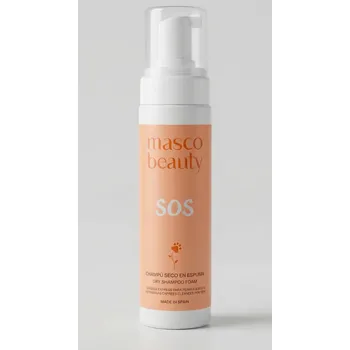 Kosmetika pro kočku Masco Beauty Přírodní suchý pěnový šampon pro psy a kočky 200 ml