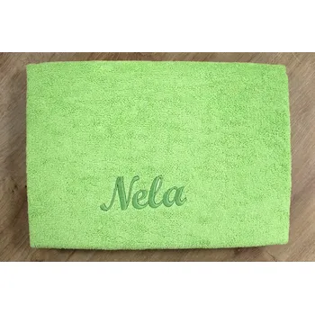 Osuška Tibex Osuška APATIT - NELA zelená 70 x 140 cm