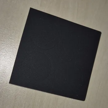 Podložka pod nábytek lepící podložky kulaté 20*3mm, 4ks, černé, předřezané