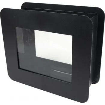 Akvárium Invital Nástěnné akvárium s filtrací a osvětlením 40 cm 20 l černé