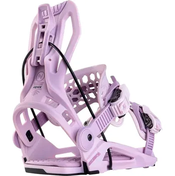 Vázání na snowboard Vázání na snowboard Nidecker Flow Fenix lavender 24/25 Velikost: S