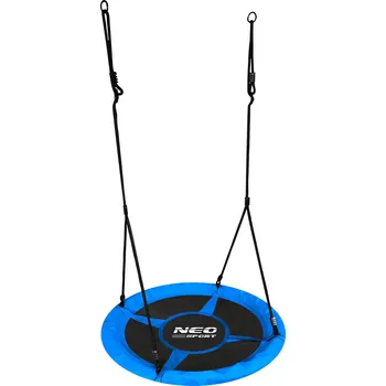 Zahradní houpačka Neo-Sport 1051 Houpačka čapí hnízdo Swingo 110 cm, modrá