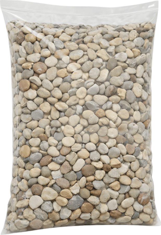 Okrasné valouny River 3-6 cm omleté (okrasný kámen 3-6 cm 20kg)