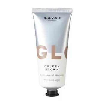 SHYNE GLOSS Golden Brown Profesionální barva na vlasy