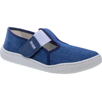 Chlapecká obuv Bačkůrky Fare WIDE 7101403 modré Velikost: 35 (EU)