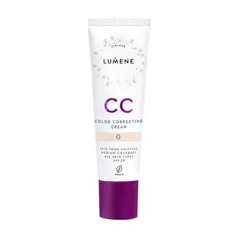 Přípravek na tvář Lumene CC Color Correcting Cream SPF20 CC krém