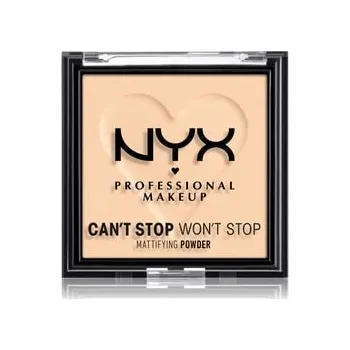 Make-up NYX Professional Makeup Can’t Stop Won’t Stop Mattifying Powder Kompaktní pudr