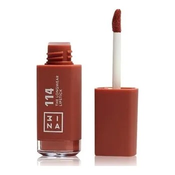 Rtěnka 3INA Longwear Lipstick Tekutá rtěnka
