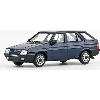 Hračka Škoda Forman 1993 Modrá Královská 1:43 Škoda Forman 1993 - kovový model auta