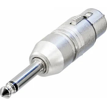 Audio kabel Neutrik NA2FP XLR adaptér XLR zásuvka - jack zástrčka 6,3 mm mono 1 ks