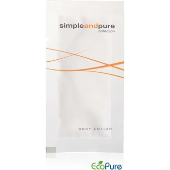 Tělové mléko Tělové mléko v sáčku, 10 ml, Simple and Pure, 125ks