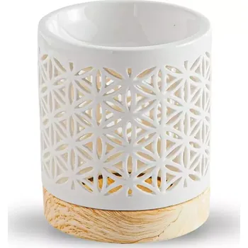 Aroma lampa Zen’Arôme Keramická aromalampa Květ Života 11 cm