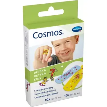 Náplast Náplast 2vel. 20ks dětská Cosmos