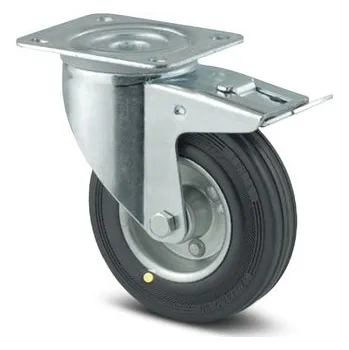 Pojezdové kolečko TENTE KOLEČKA Kolečko antistatické 125mm, s brzdou, plotýnka, 3477DYR125P62