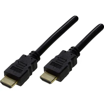 Audio kabel Schwaiger HDMI kabel Zástrčka HDMI-A, Zástrčka HDMI-A 0.70 m černá HDM0070043 4K UHD, pozlacené kontakty HDMI kabel