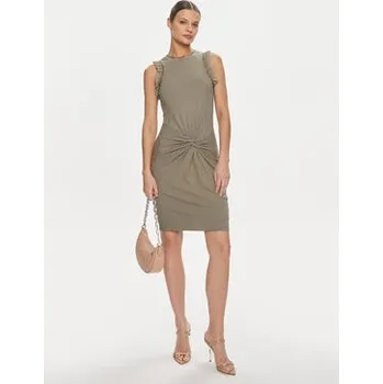 Dámské šaty Guess Koktejlové šaty Olga W4GK30 KC7H2 Zelená Bodycon Fit XS