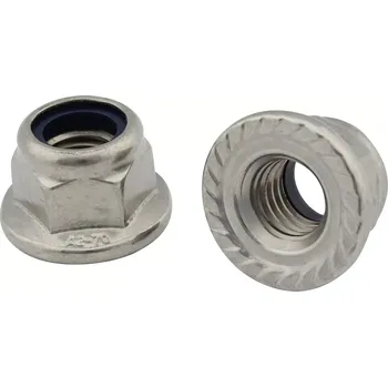 Spojovací materiál Matice DIN 6926 nerez A4 M8 s ozubením