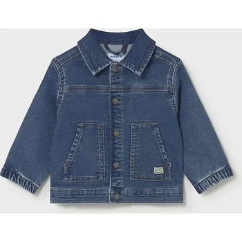 Kojenecká bunda Chlapecká džínová bunda Mayoral 1405 modrá Rozměr: 12 měsíců, 80 cm