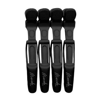 Mermade Grip Clips Black Sponky do vlasů