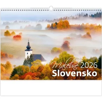 Kalendář Malebné Slovensko slovenský nástěnný kalendář 2026 N302-26 Nižší cena pro více kusů!