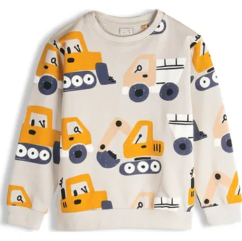 Chlapecká mikina GATE Bavlněná mikina s potiskem 3Y 426-0263/813