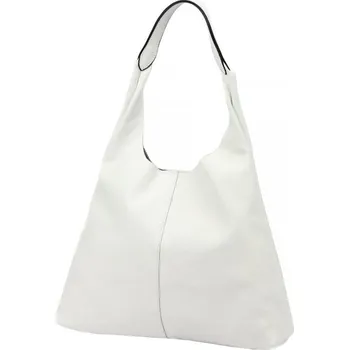 Kabelka Kožená kabelka Luka 26-082 DOLLARO - bílá